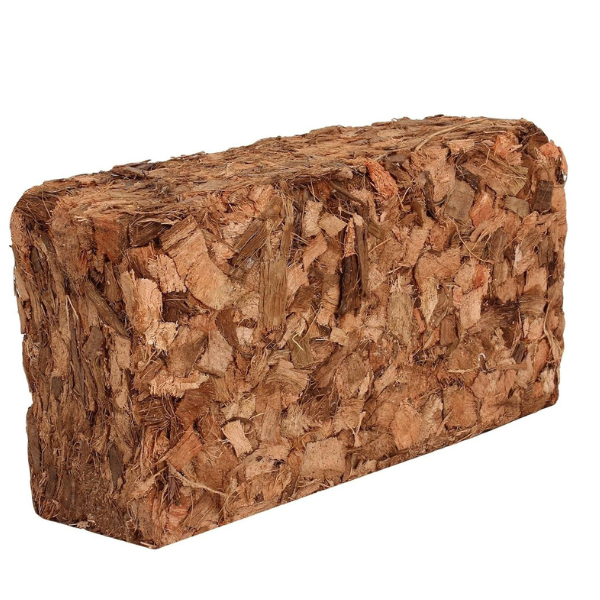 Low EC Chunky Coco Coir Chips Brick