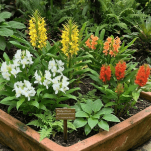Ginger Lily Bulbs (Hedychium) – Fragrant Tropical Flowering Bulbs