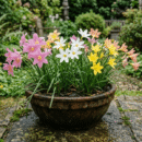 Rain Lily Bulbs Assorted 5 pcs (Zephyranthes)